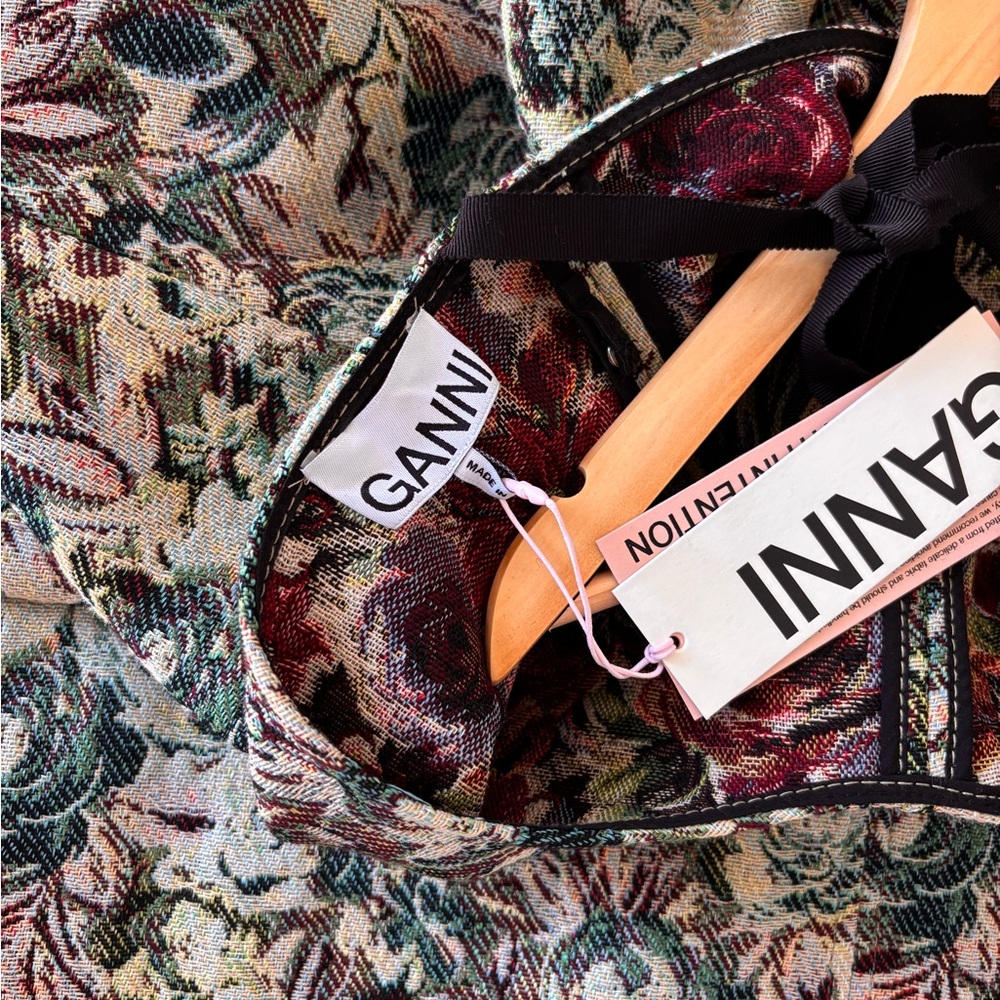 Ganni Tapestry mini dress (NWT) - Picture 10 of 16